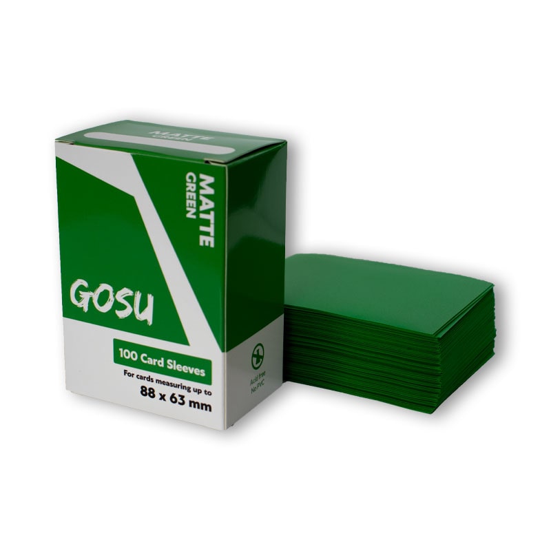 FUNDA MATTE GOSU STANDARD MTG - GREEN