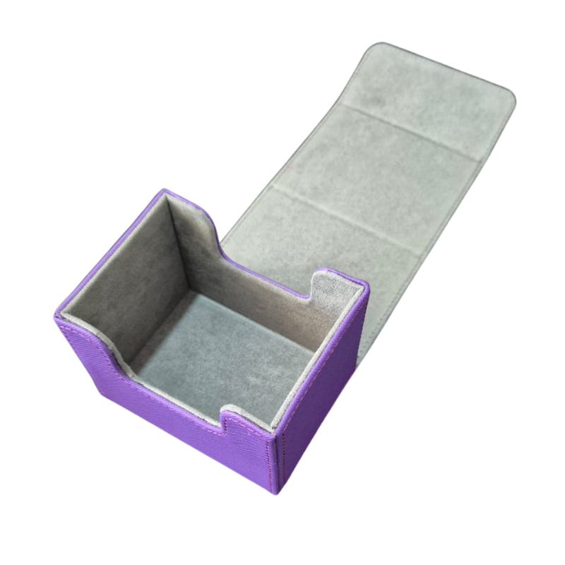 DECKBOX +100 LEATHER HORIZONTAL - BLACK