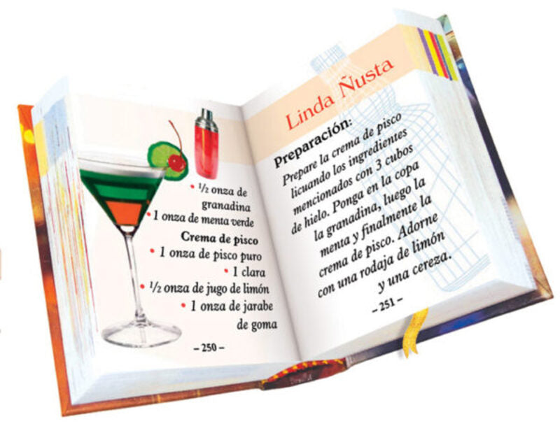 MINI LIBRO EL PLACER DE LOS COCTELES