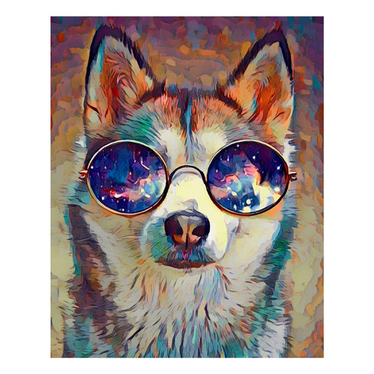 DP HUSKY DUSKY 40X50 CM